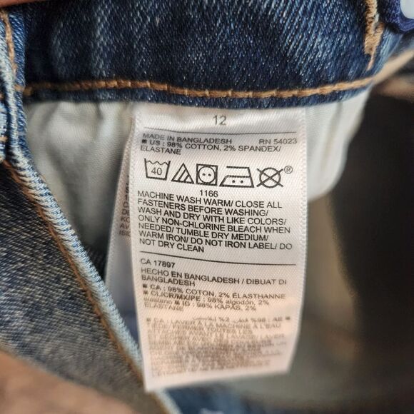 Old Navy Built-In Flex Skinny Jeans Boys Hudson Size 12 NWOT - Picture 11 of 12